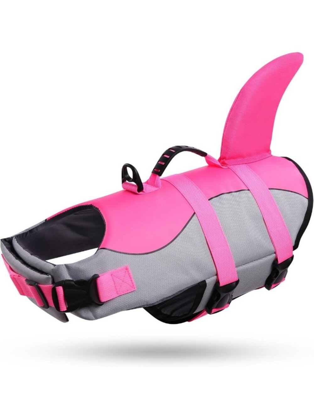 Cute Shark Dog Life Jacket Vest for Swimming & Boating - Pet Safety Floatation